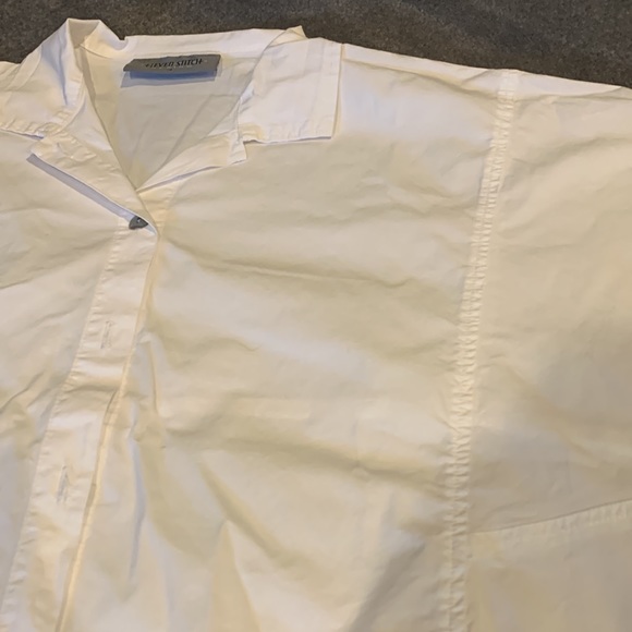 Eleven Stitch short sleeve button up tee shirt - Picture 4 of 10